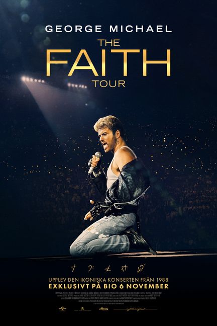 Affisch för George Michael: The Faith Tour