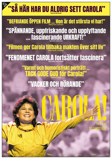 Affisch för Carola!
