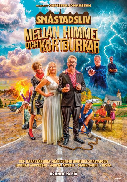 Affisch för Småstadsliv: Mellan himmel och körtburkar